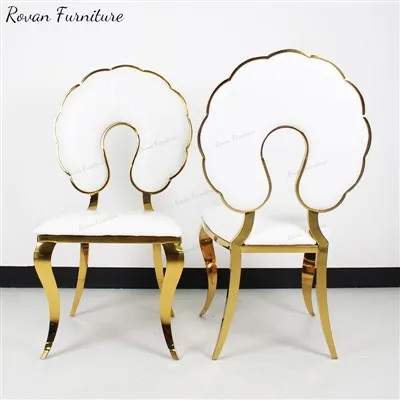 صندلی ناهار خوری مخملی طلایی رویداد لوکس