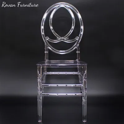 صندلی عروسی فینیکس شفاف پلاستیکی